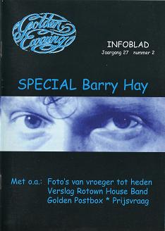 Golden Earring fanclub magazine 2000#2 front cover